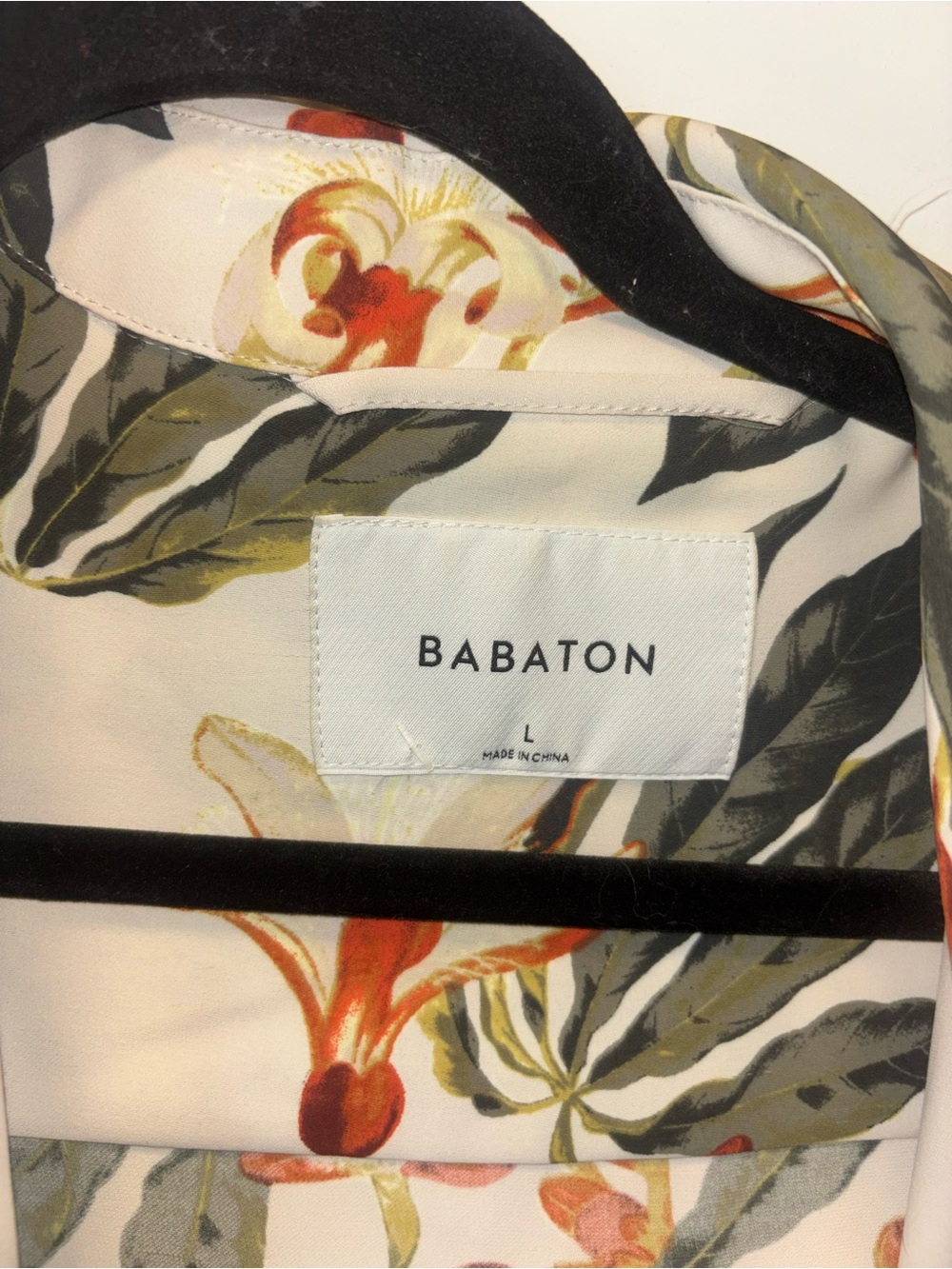 Babaton X Aritzia Kahlo Longline Duster Robe Trench Coat Jacket: Tropical Floral - Picture 11 of 14